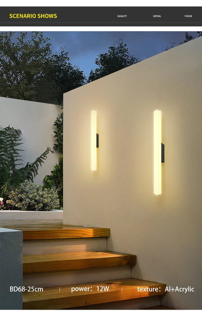 Ip65 Waterproof Wall Light Outdoor Garden Villa Exterior