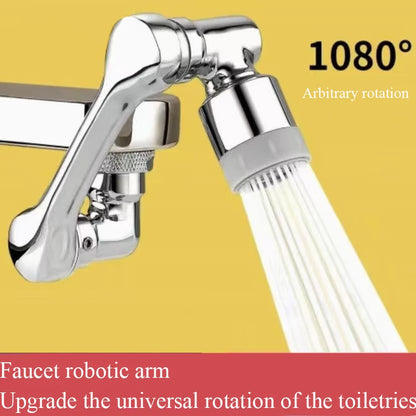 Mechanical Arm Universal Faucet 1080 Degree Faucet Bathroom