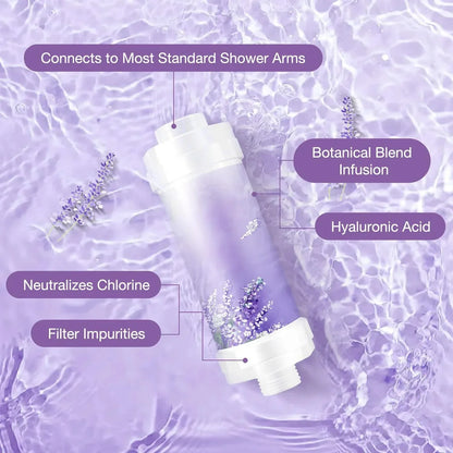 20pcs Scented Shower Head Filter Water Softener Removal