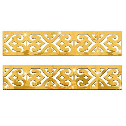 5/10cm Acrylic Wall Mirror Sticker Adhesive Living Room