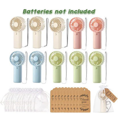 10-100pcs Bulk Small Wedding Fans Guests Handheld Fan