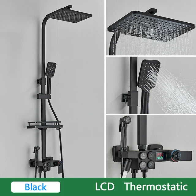 Cold Digital Bathroom Shower Quality Brass Bathroom Faucet