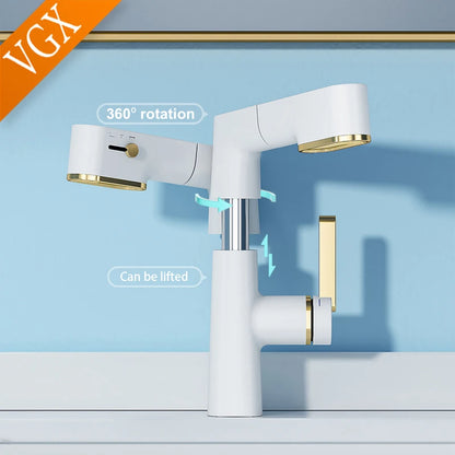 Vgx Bathroom Faucets Pull Out Basin Mixer Sink