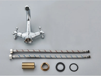 Gold/Antique Brass Bathroom Basin Sink Faucet Mixer Tap