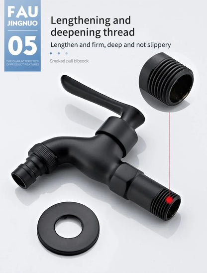 Cold Faucet Wall Outdoor Mop Pool Faucet Copper