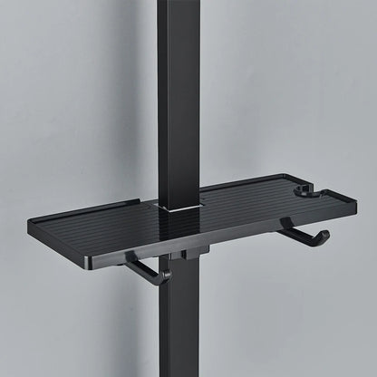 Shinesia Black/Chrome Bathroom Shower System Rainfall Shower