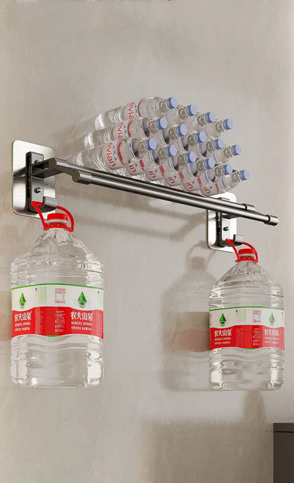 Self-Adhesive Two Layer Towel Holder Bathroom Towel Rack