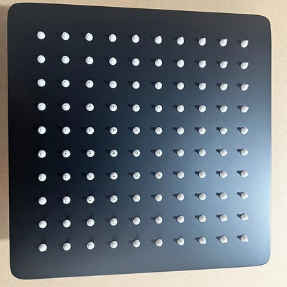 Square Rain Shower Head 304 Stainless Steel Ceiling