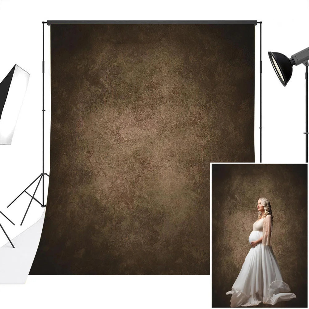 Mocsicka Brown Gradient Abstract Texture Backdrop Photography