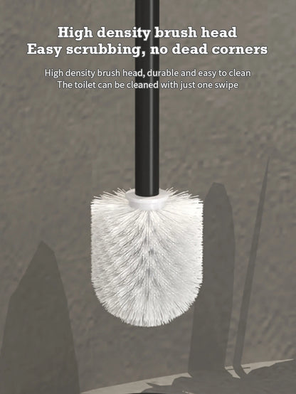 Bathroom Toilet Brush Holder Cleaning Plastic Floor Standing