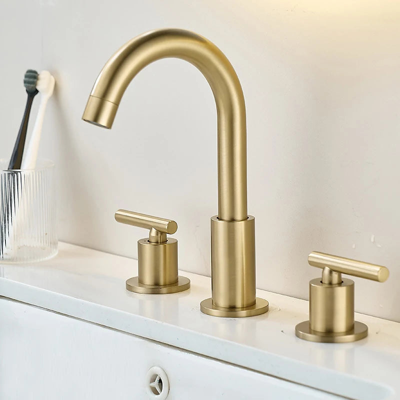 Nordic Style Basin Faucet Holes Bathroom Sink Faucet