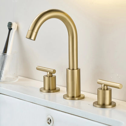 Nordic Style Basin Faucet Holes Bathroom Sink Faucet
