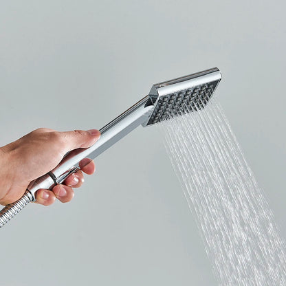 Thermostatic Shower Faucet Mixing Valve Bathroom Long Rotate