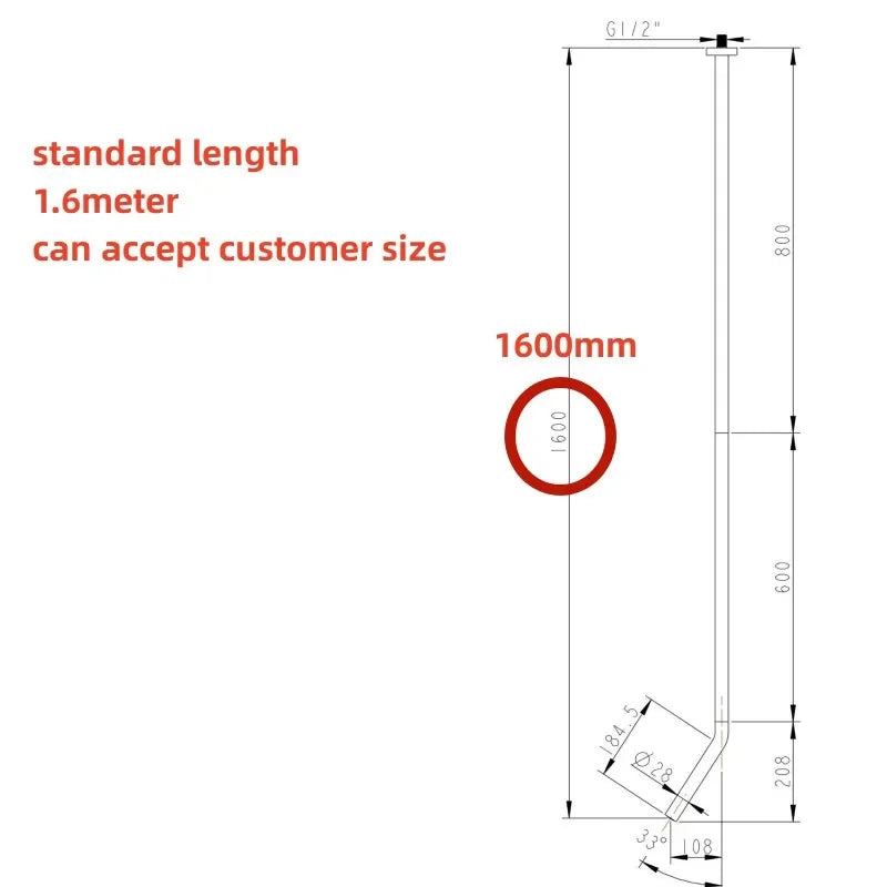 Ceiling Faucet Wall Style Bathroom Mixer Cold Ceiling