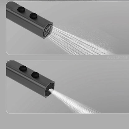 Bathroom Luxury Shower System Lights Tempered Glass Piano