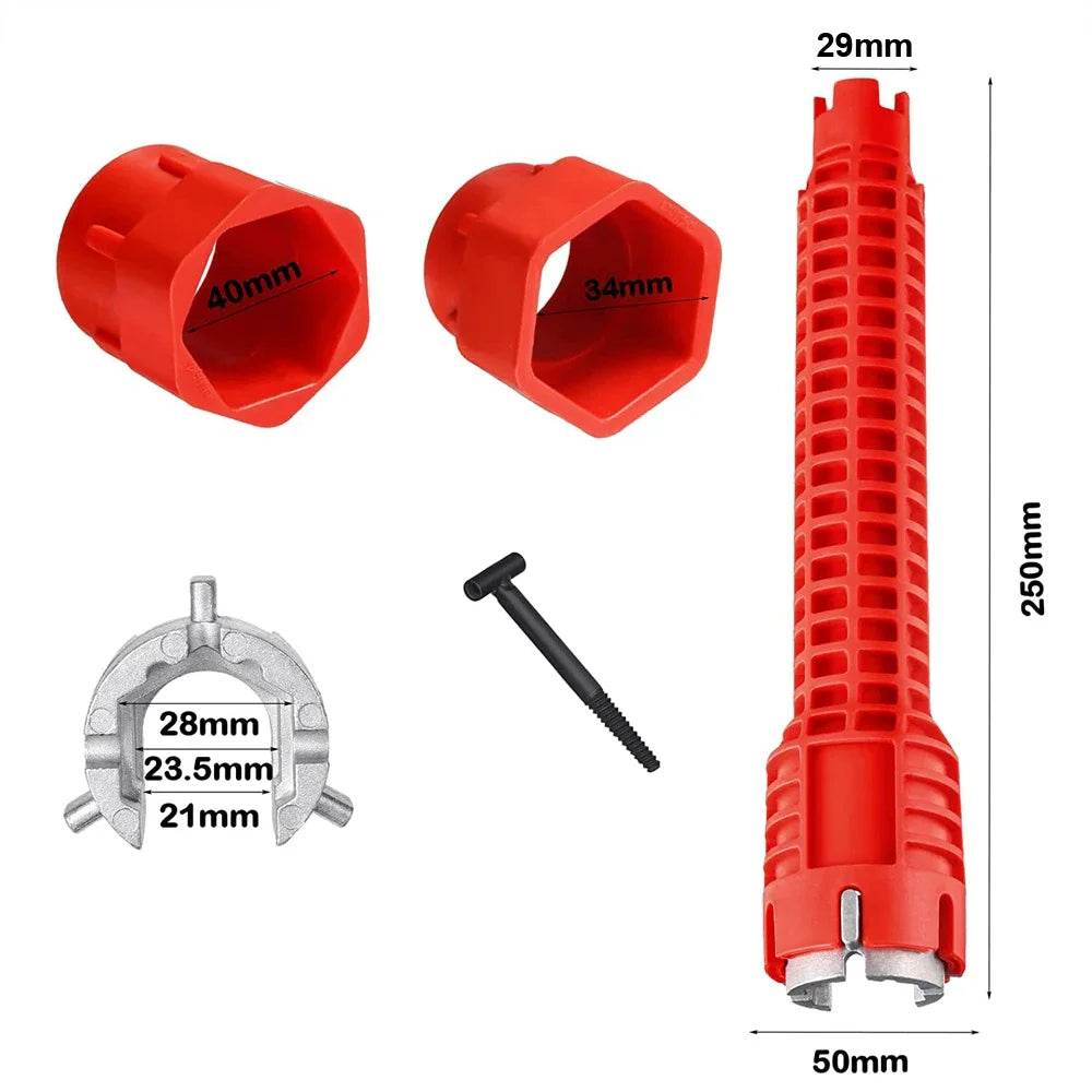 Sink Faucet Wrench Plumbing Repair 14 In Anti-Slip