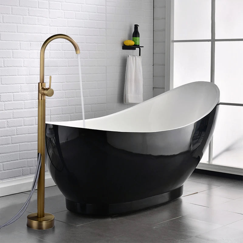 Luxury Bathtub Faucet Cold Mixing Rust Prevention Easy