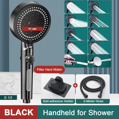 304 Stainless Steel Bathroom Shower Faucet Wall Mounted