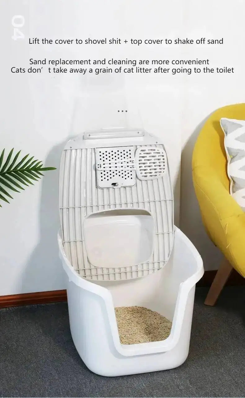 Cat Litter Basin Fully Enclosed Super Large Sand
