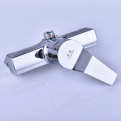 Brass Shower Faucet Mixer Valve Shower Head Hidden