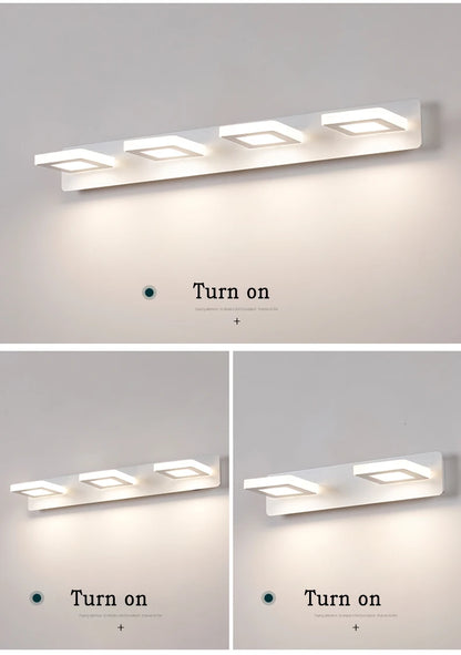 Led Bathroom Mirror Wall Lamp Vanity Light Waterproof