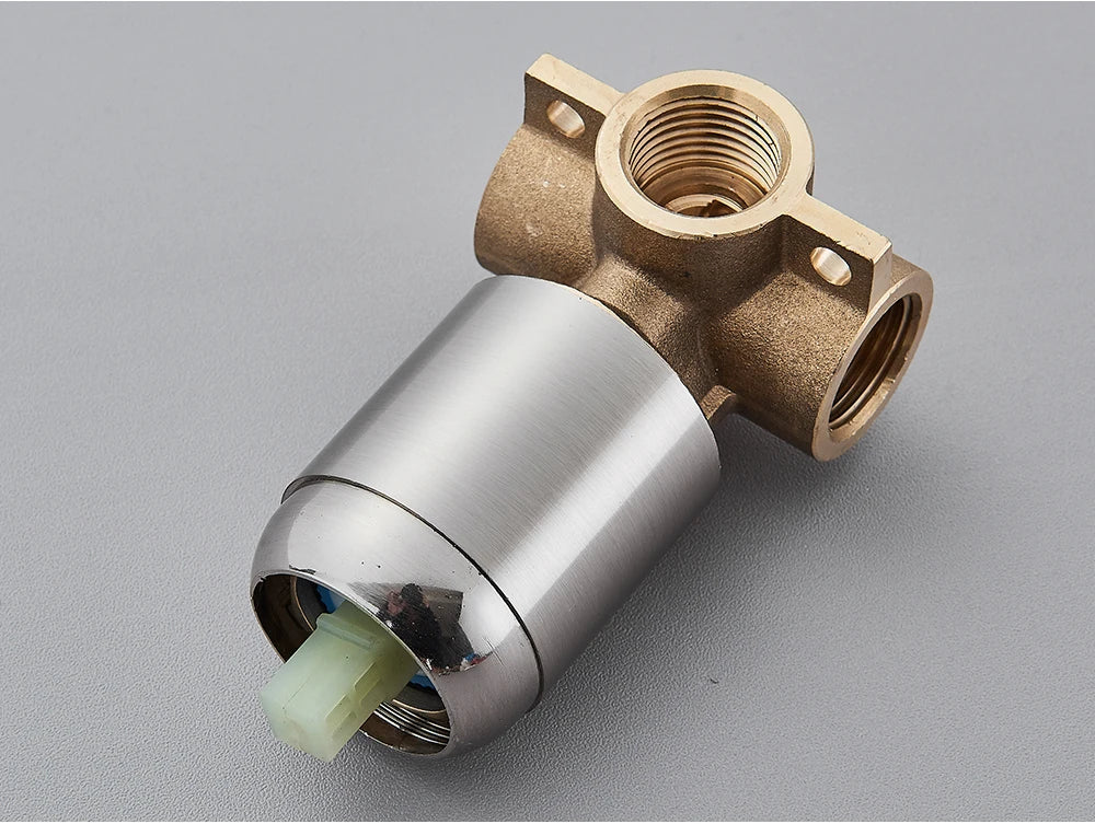 Brushed Gold Handheld Shower Bathroom Shower Faucet &