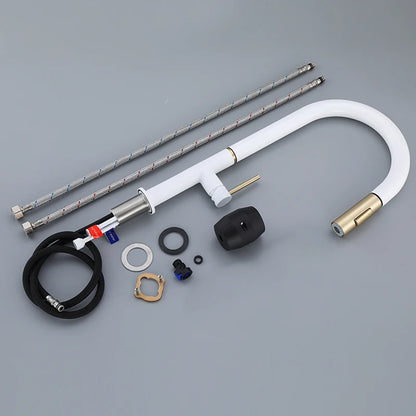 Oxg 304 Stainless Steel Lead-Free Faucet Pull-Out Sprayer