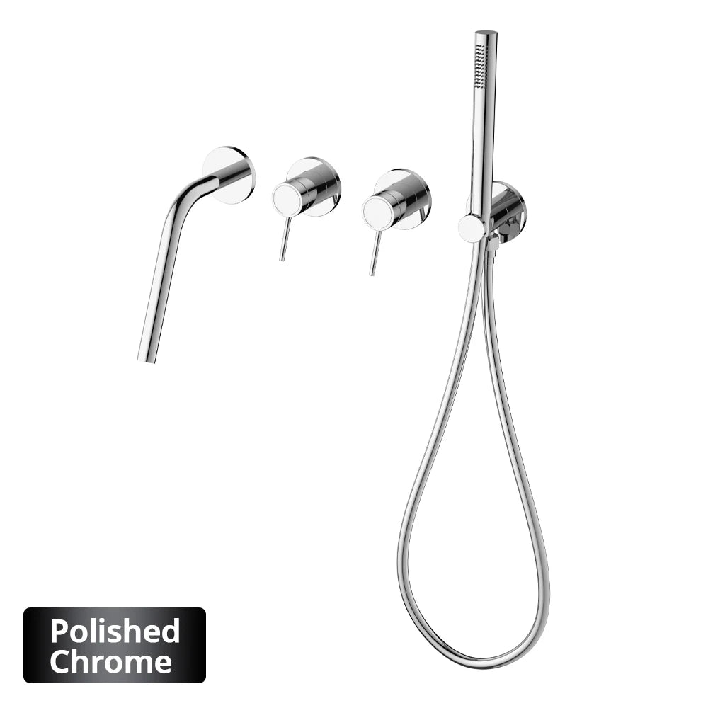 Shower Faucet Concealed Box Hand Shower Long Nose