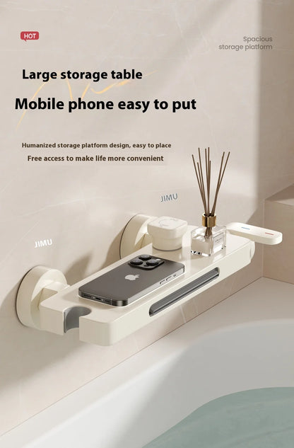Cream Style Solid Brass Wall Mounted Bathtub Faucet
