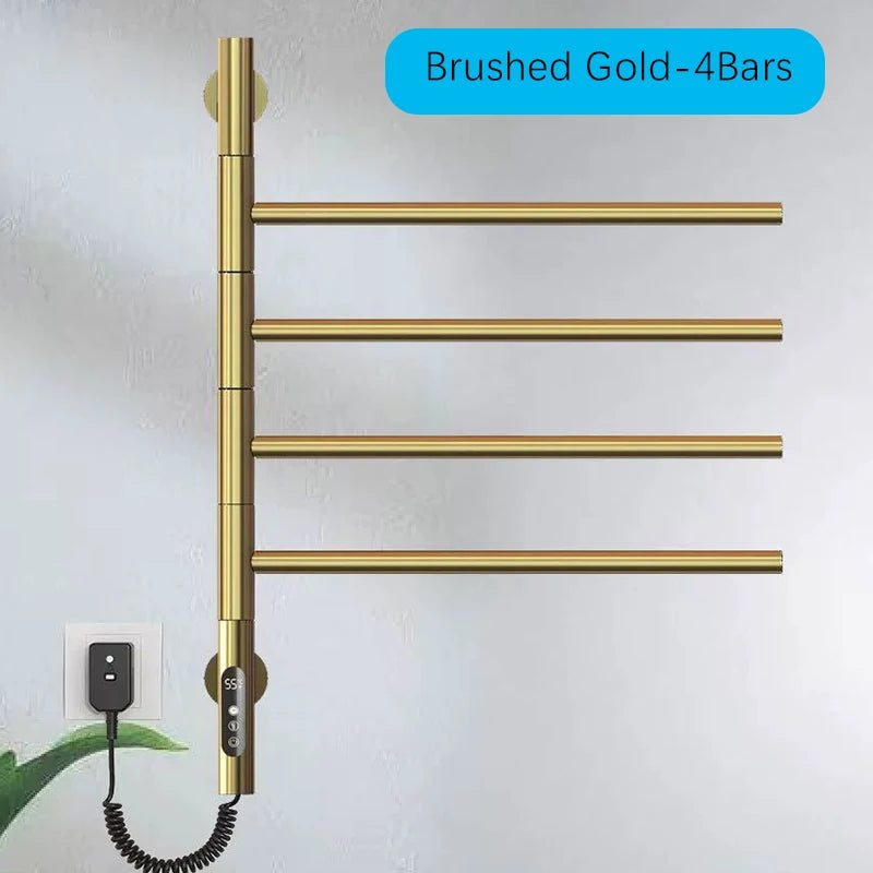 Oxg Electric Heated Towel Rack Bathroom Towel Dryer