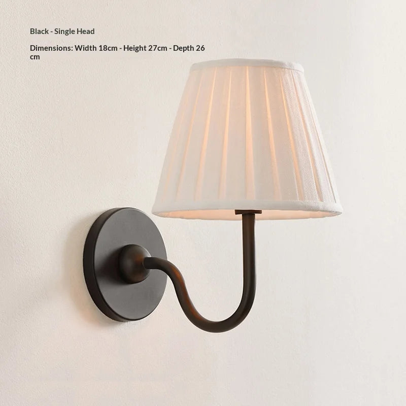 Rustic Vintage Wall Sconce French Minimalist Nordic Style