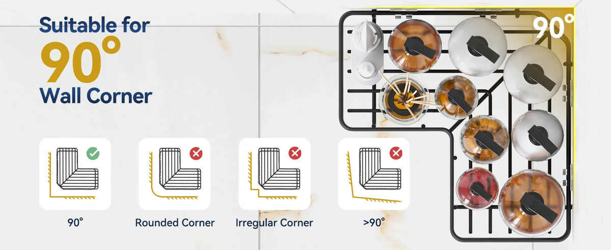 Shower Caddy Adhesive No Drill Bathroom Shower Organizers