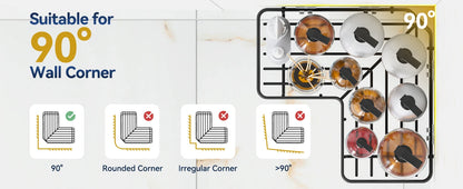 Shower Caddy Adhesive No Drill Bathroom Shower Organizers