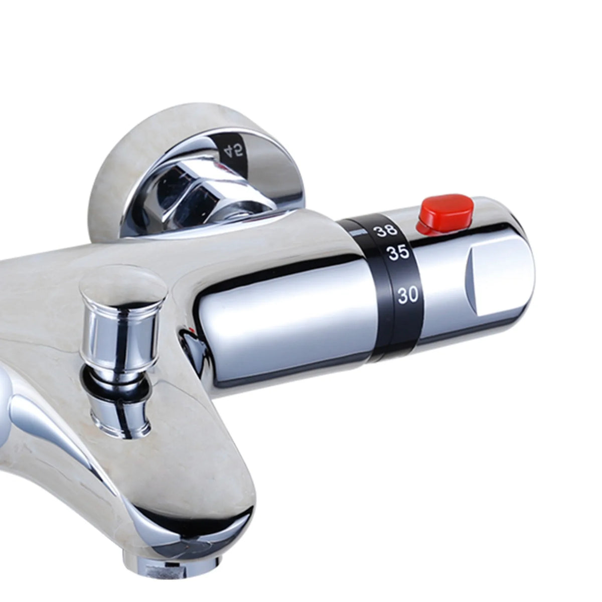 Thermostatic Mixing Valve Brass Shower Valve Temperature Control
