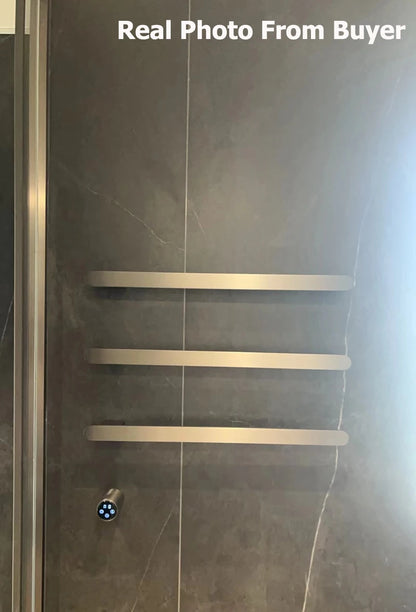 Model Horizontal Style Intelligent Heated Towel Rack Wihte
