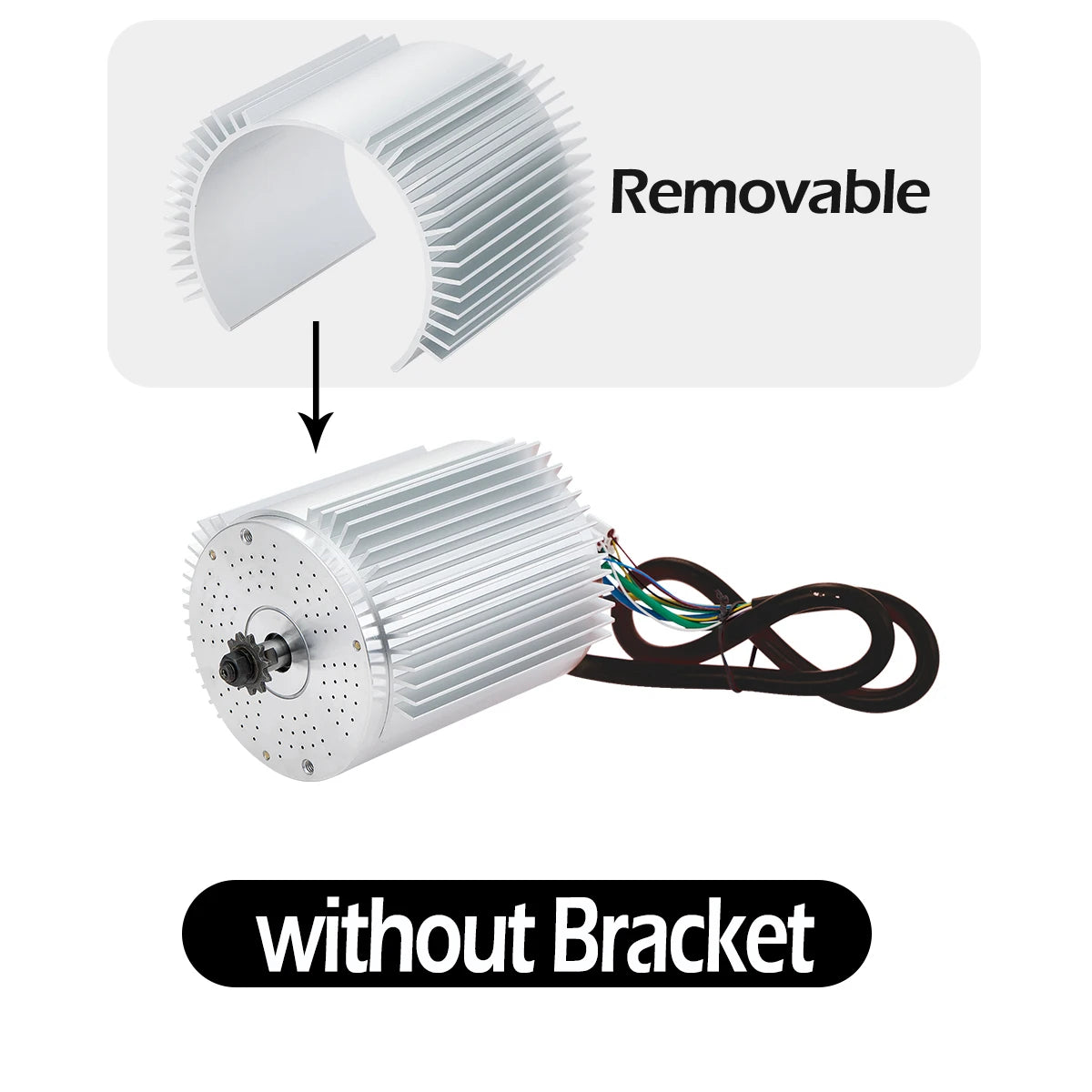 Kunray 1000w/1500w/1600w/1800w Electric Scooter Conversion Kits
