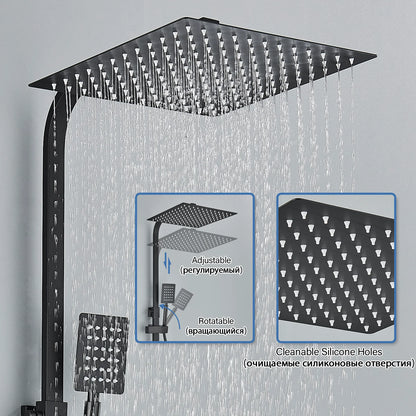 Brass Shower Faucets Bathroom Shower Mixer Crane Bidet