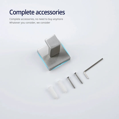 Brushed Nick Wall Nail Robe Hook Bathroom 304