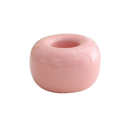 Pc Mini Ceramics Handmade Toothbrush Holder Stand Bathroom