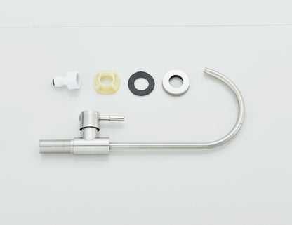 304 Stainless Steel Black/Brushed Nickel Sink Waterfall Faucet