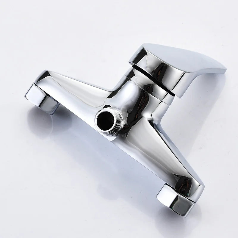 Brass Shower Faucet Mixer Valve Shower Head Hidden