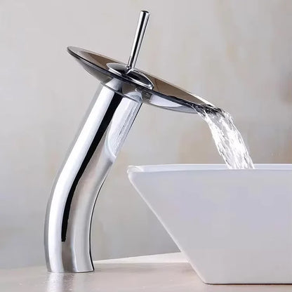 Bathroom Faucets Wash Basin Sink Taps Colorful Glass