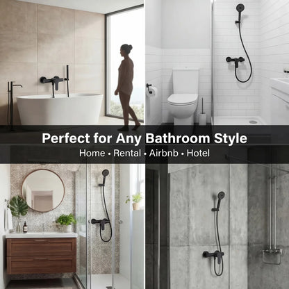 304 Stainless Steel Bathroom Shower Faucet Wall Mounted