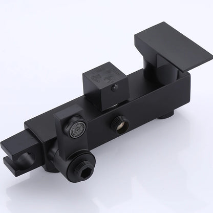 Matte Black Shower Faucet Rainfall High Quality All