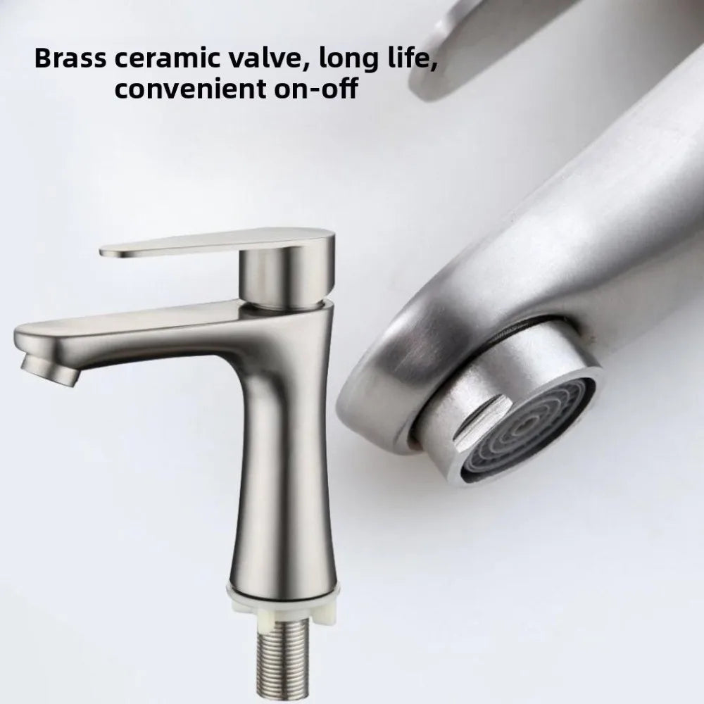 Handle Stainless Steel Faucet Anti-Leakage Multi Functional