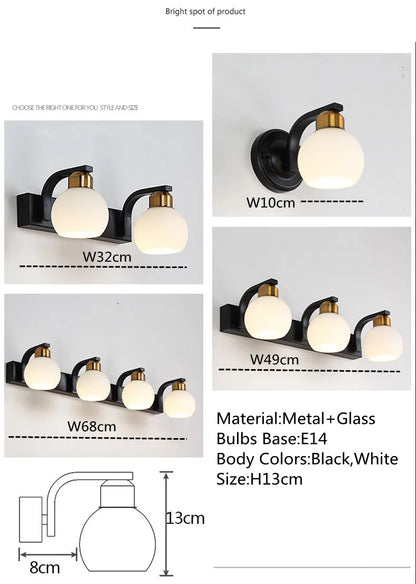 Makeup Mirror Led Light Wall Bulbs Vanity Lights