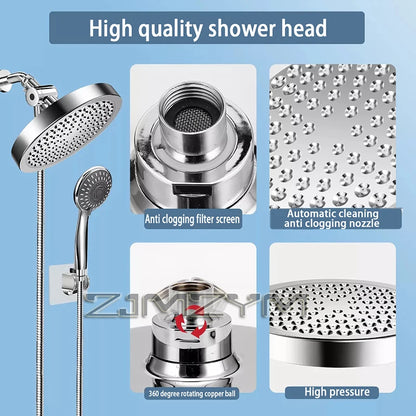 Bathroom Shower System Two-In-One Shower Handheld Shower Head