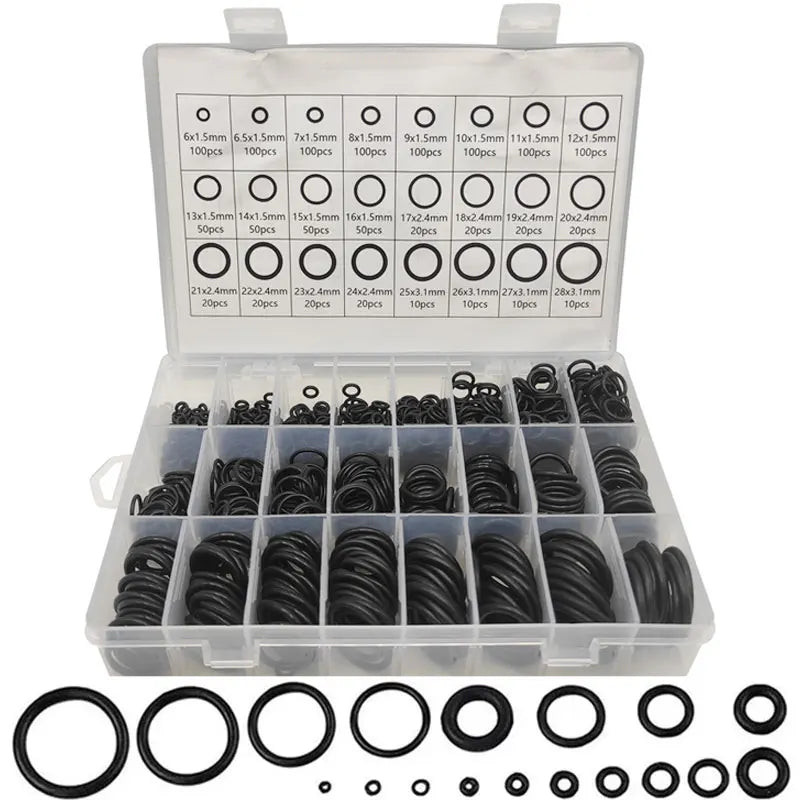 O-Ring Assortment Kit Nitrile Rubber High Pressure Nbr
