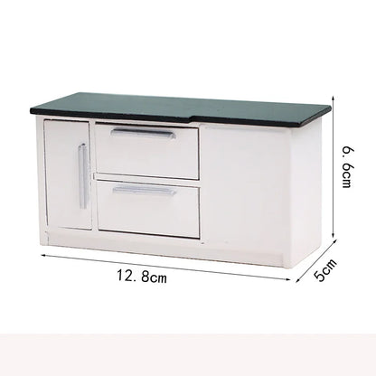 1/12 Scale Mini Dollhouse Furniture Miniature Bathroom Sink
