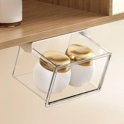 Transparent Bathroom Cotton Stick Makeup Cotton Bathroom Pull-Out
